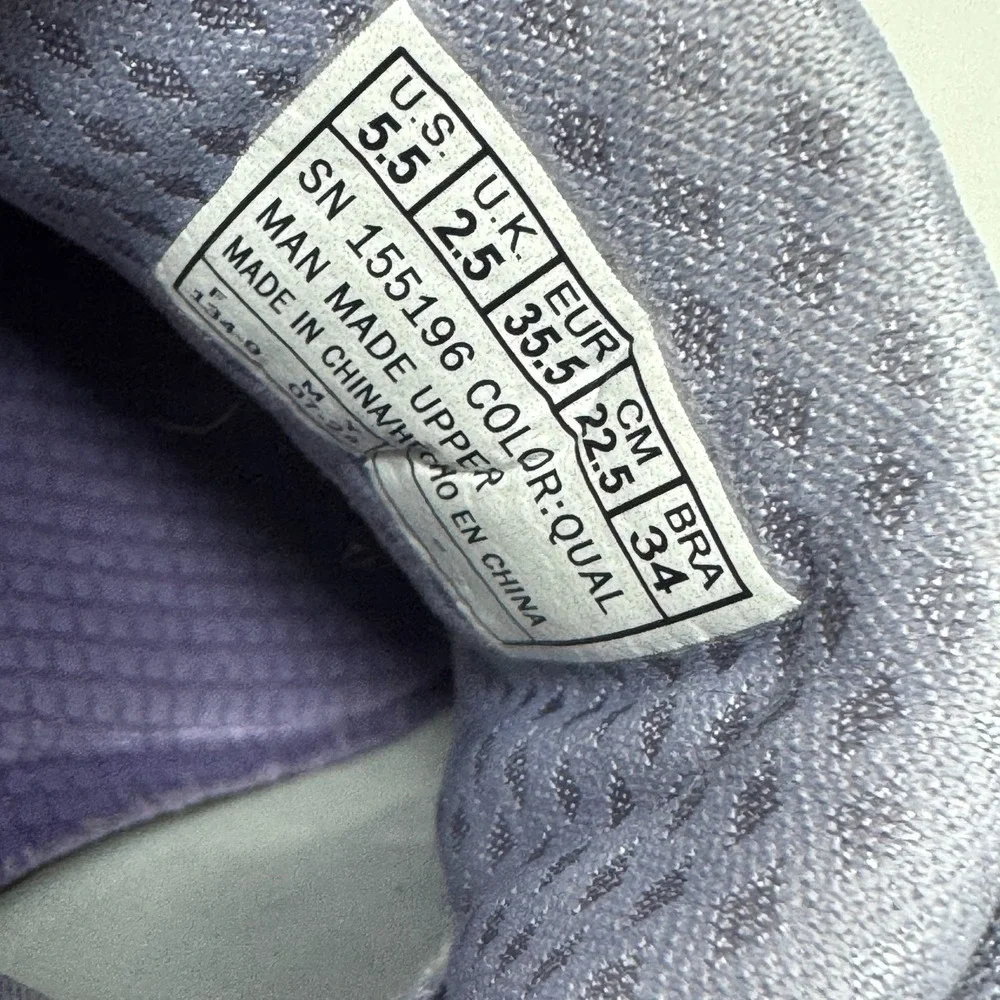 Skechers‎ Uno Shimmer Away Shoes Sneakers Wedge Heel Purple Women's Size 5.5